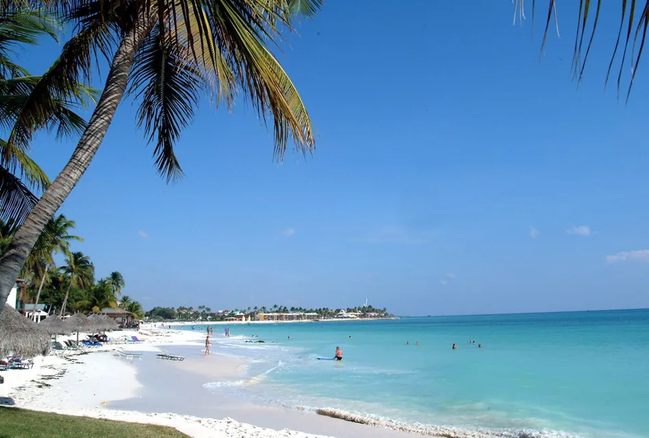 Eagle Beach op Aruba